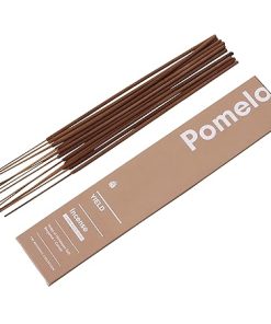 Yield Pomelo Incense Sticks - Bergamot, Currant, & Himalayan Salt - Handmade, Calming Incense Stick Pack - Non Toxic Incense Made with Essential Oils - 1 Hour Burn Time - 15 Incense Sticks