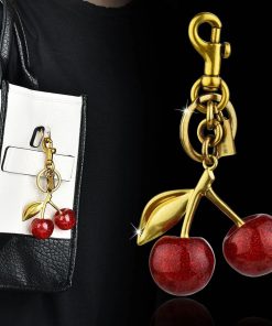 Cherry Charm Key Holder – Adorable Accessory for Bags, Phones & Gifts