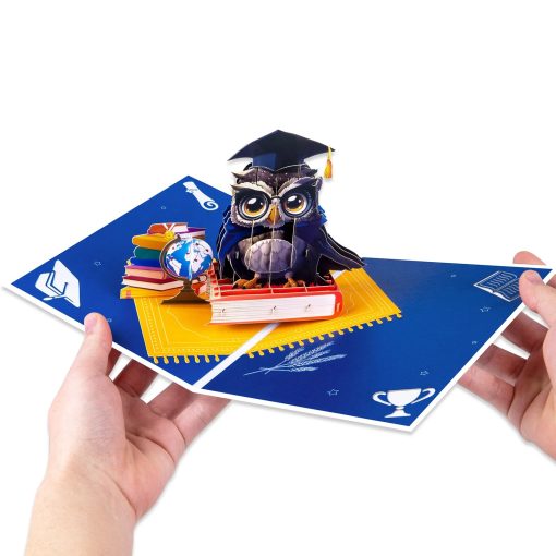 3D Graduation Pop-Up Card – Congrats Greeting for High School & College Grads
