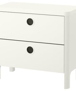 HomeEases 2-Drawer Chest – Compact Home Storage Dresser for Bedroom, Living Room & Entryway (SKU: HE-DC2479)