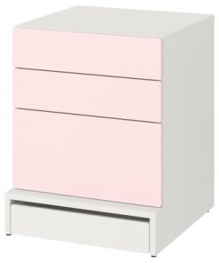 HomeEases 3-Drawer Chest – Elegant Mid-Height Storage Dresser for Bedroom & Living Room (SKU: HE-DC3299)