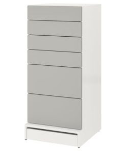 HomeEases 6-Drawer Chest – Multi-Compartment Storage Dresser for Bedroom & Living Spaces (SKU: HE-DC4327)