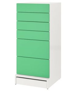 HomeEases 6-Drawer Chest – Generous Storage Dresser for Bedroom & Living Areas (SKU: HE-DC5234)