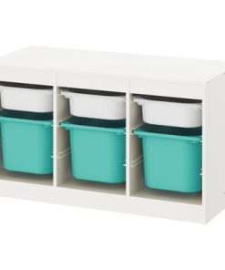 Storage combination with boxes