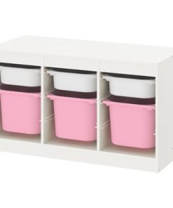 Storage combination with boxes