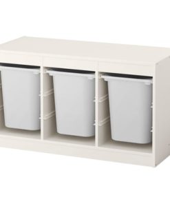Storage combination with boxes
