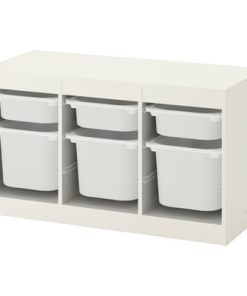 Storage combination with boxes